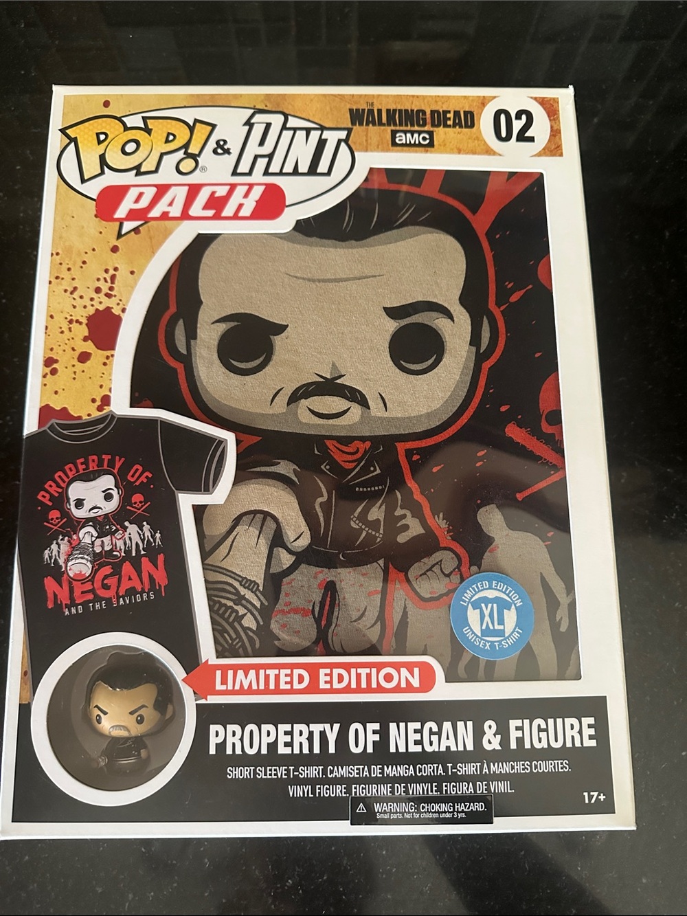 The Walking Dead POP! & Pint Pack - Property of Negan BRAND NEW IN BOX